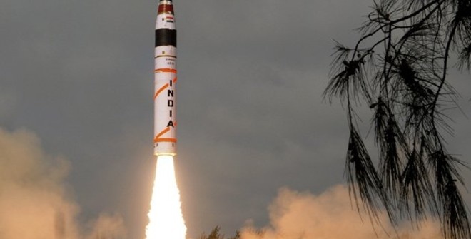 Индия испытала ядерную ракету Agni-II