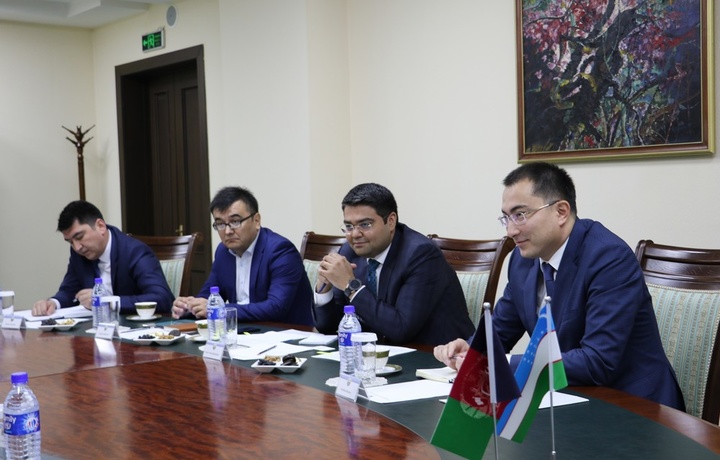 Azim Axmedxadjayev Afg‘oniston AKT vazirini qabul qildi