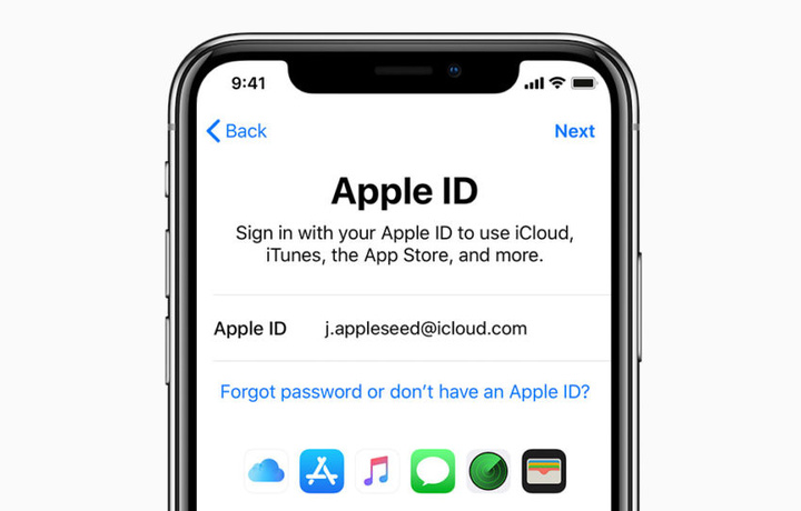 Как изменить пароль Apple ID
