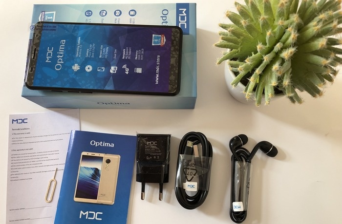 «MDC Optima» – metall korpusli 4G-smartfon