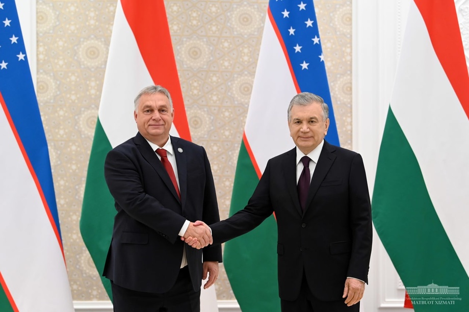 Шавкат Мирзиёев в Самарканде проводит встречу с премьер-министром Венгрии