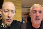 Dmitriy Gordon va isroillik tadbirkor Leonid Nevzlin.