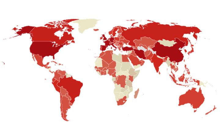 Jahon bo‘yicha 2,4 mln. kishi koronavirus bilan kasallandi
