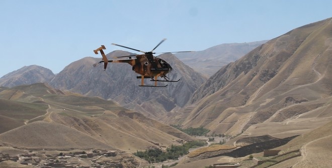 Семь человек погибли при крушении вертолёта в Афганистане