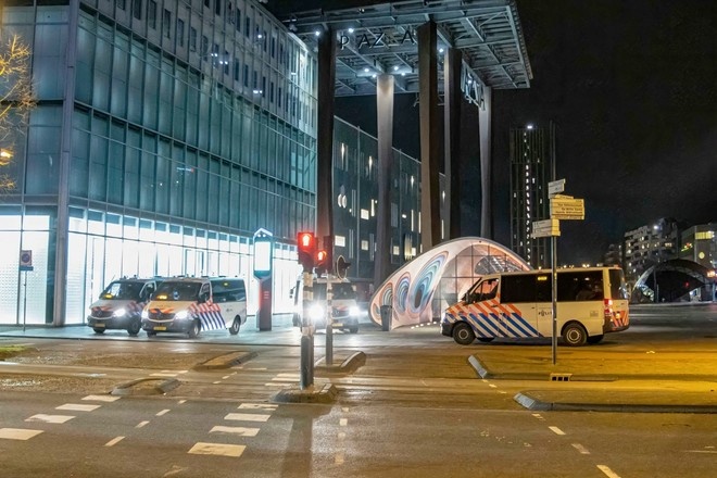 Около 190 человек задержаны после акции протеста в Амстердаме