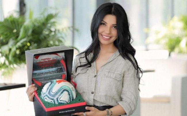 Певица Шахзода стала послом испанской футбольной лиги в Центральной Азии