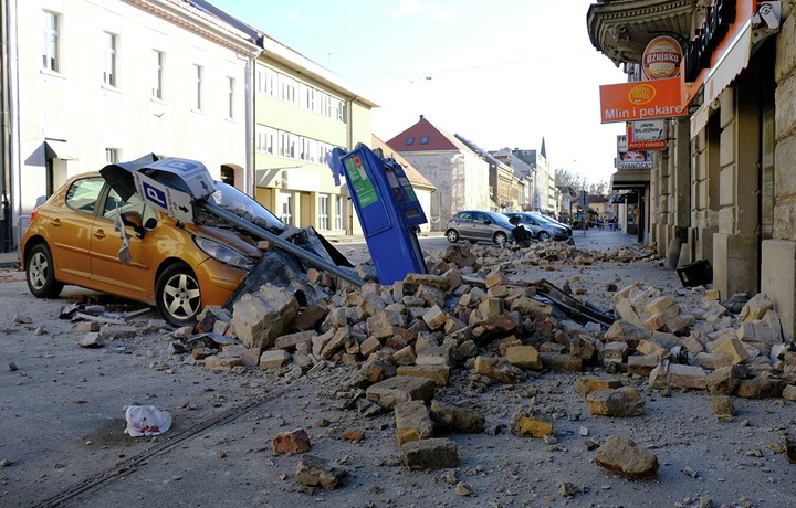 Xorvatiyada dahshatli zilzila qurbonlari soni ko‘paymoqda