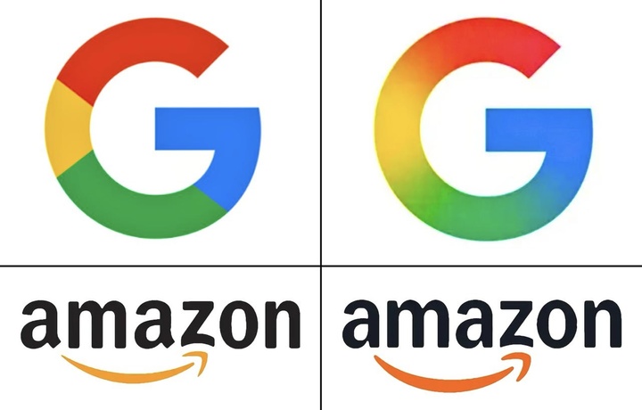 Google ва Amazon логотиплари янгиланди