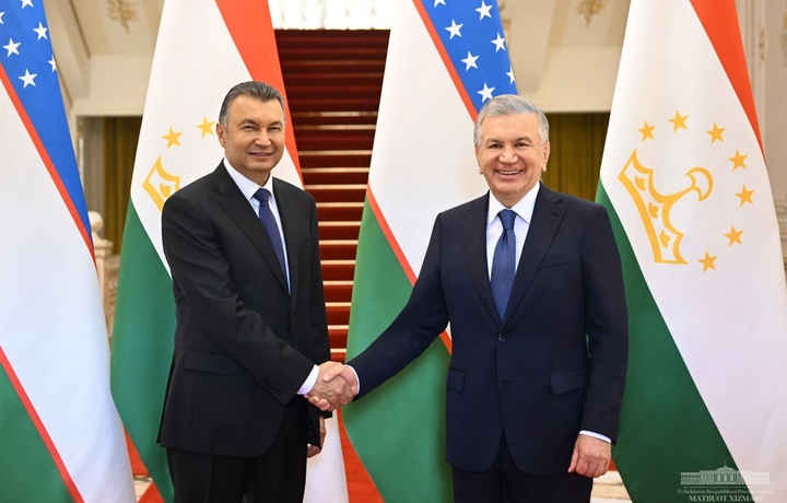 Шавкат Мирзиёев принял Премьер-министра Таджикистана