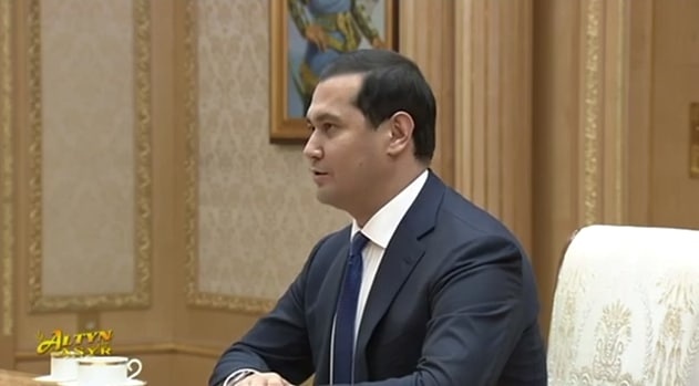Sardor Umurzoqov Turkmaniston prezidentiga Shavkat Mirziyoyevning tabrigini yetkazdi