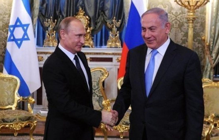 Netanyaxu Putin bilan Suriya borasidagi munosabatlarni kuchaytirmoqchi