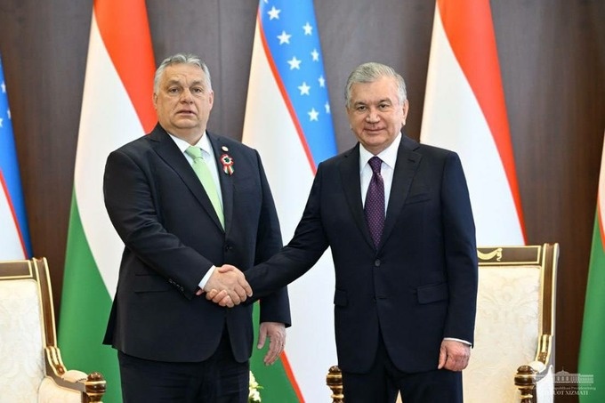 Shavkat Mirziyoyev Vengriyaga boradi