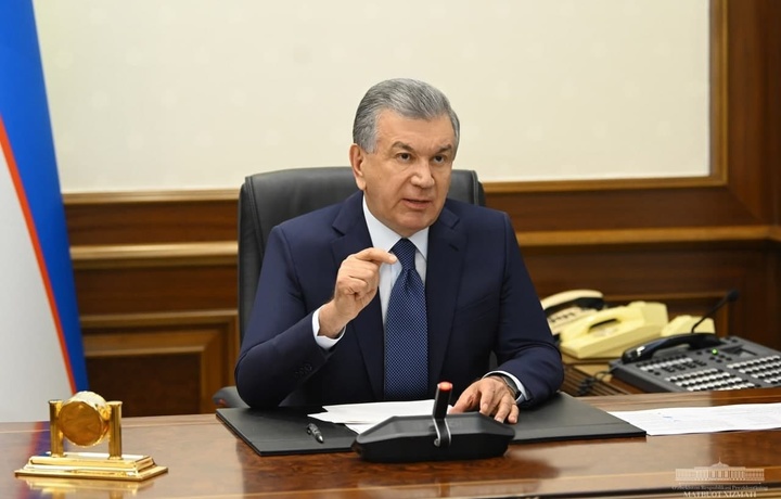 Shavkat Mirziyoyev yig‘ilish o‘tkazdi