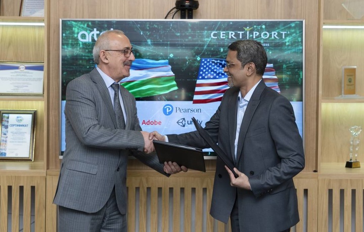 Artel innovatsion o‘quv markazi Certiport imtihonlarini o‘tkazish uchun litsenziyaga ega bo‘ldi