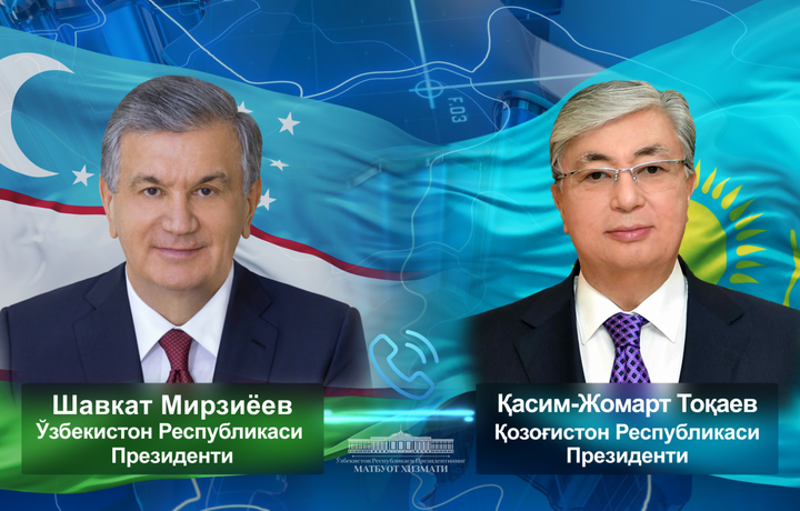 Шавкат Мирзиёев выразил слова поддержки Токаеву в связи с лесными пожарами в Казахстане