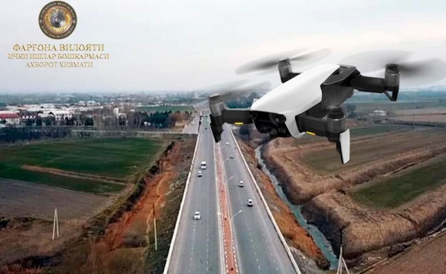 Farg‘onada dron aniqlagan qoidabuzarliklarga jarimalar yozish boshlandi