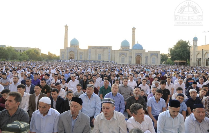 O‘zbekiston masjidlarida hayit namozi ado etildi