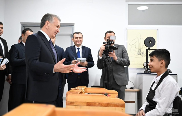 Shavkat Mirziyoyevning Qashqadaryoga tashrifi boshlandi (foto)