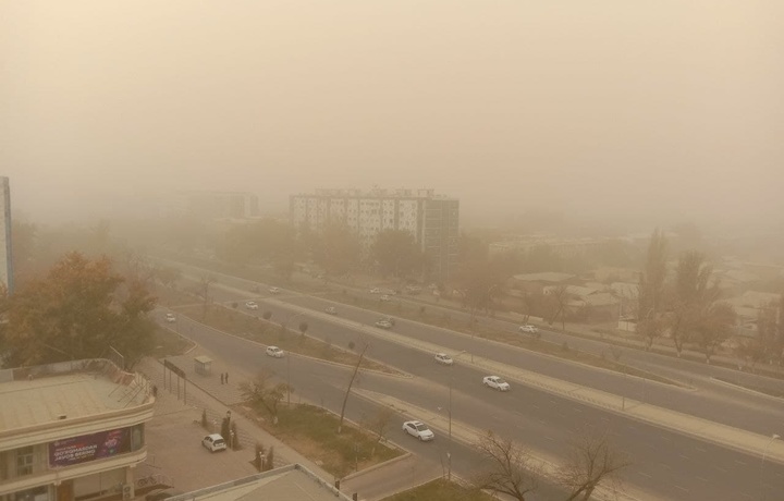 O‘zbekistonda havo keskin soviydi, chang bo‘roni bo‘lishi mumkin