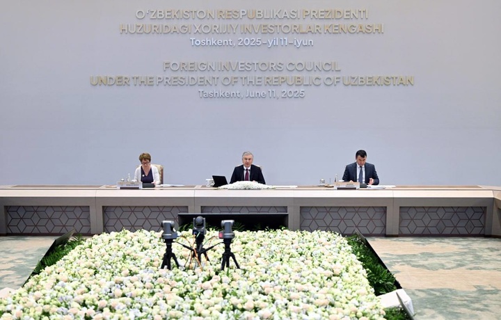 Toshkentda Prezident huzuridagi Xorijiy investorlar kengashining 3-yalpi majlisi bo‘lib o‘tdi
