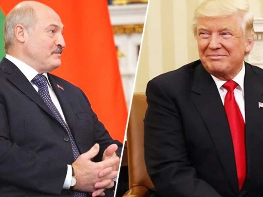 Лукашенко подарил Трампу нож