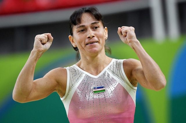 Oksana Chusovitina yana bir medalni o‘z hisobiga yozib qo‘ydi