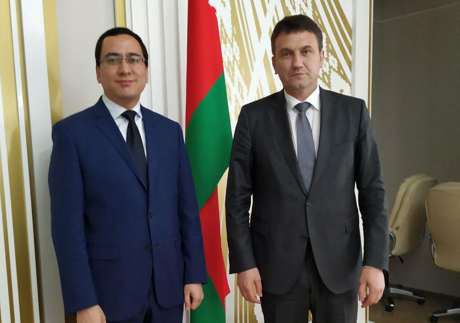 Olimjon Umarov Belarus aloqa va axborotlashtirish vaziri bilan uchrashdi