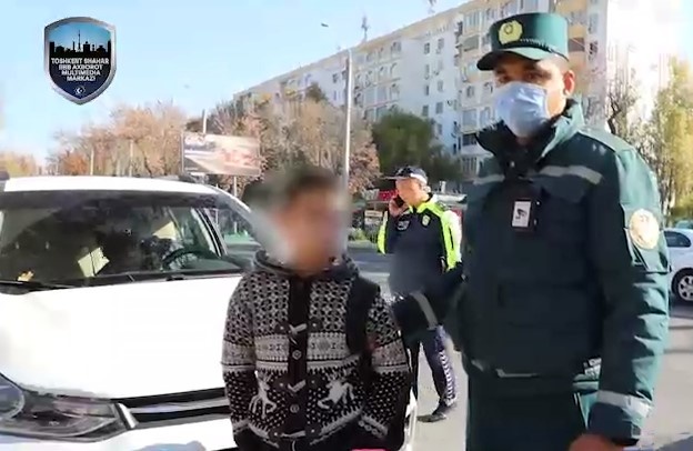 В Ташкенте 13-летний школьник угнал «Tracker»