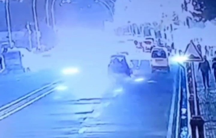 Пьяный водитель стал причиной ДТП в Андижане: пострадали сотрудник ГИБДД и водитель