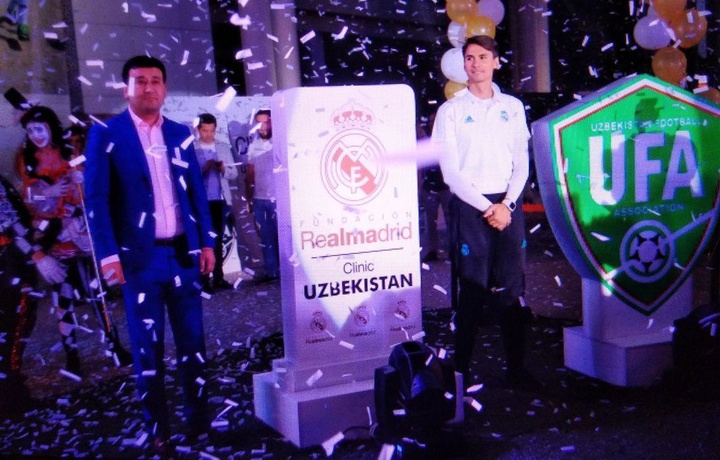 O‘zbekistonda «Real Madrid» klubi ishtirokidagi dasturning ochilish marosimi o‘tkazildi