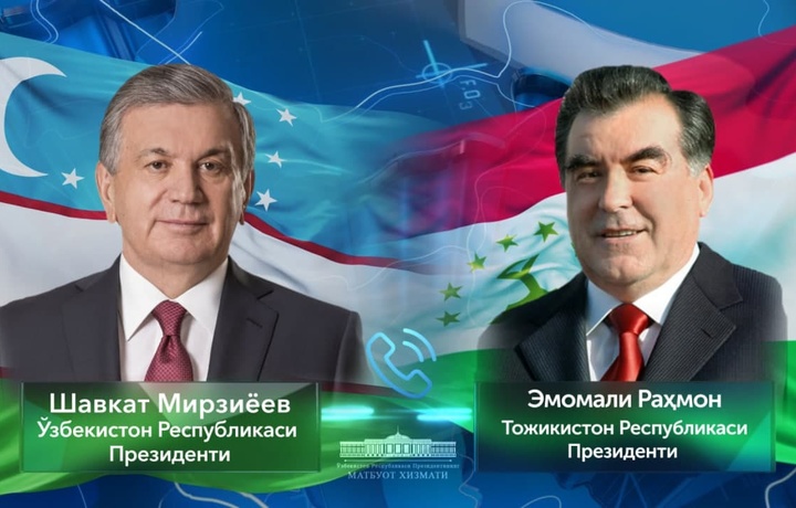 Shavkat Mirziyoyev va Emomali Rahmon Tojikiston-Qirg‘iziston chegarasidagi vaziyatni muhokama qildi