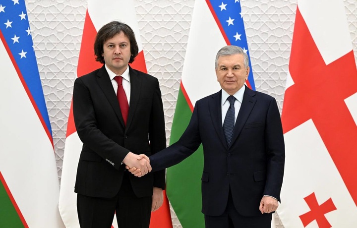 Shavkat Mirziyoyev Gruziya bosh vazirini qabul qildi