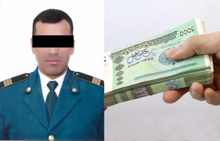 YPX inspektori pora bilan qo‘lga tushdi