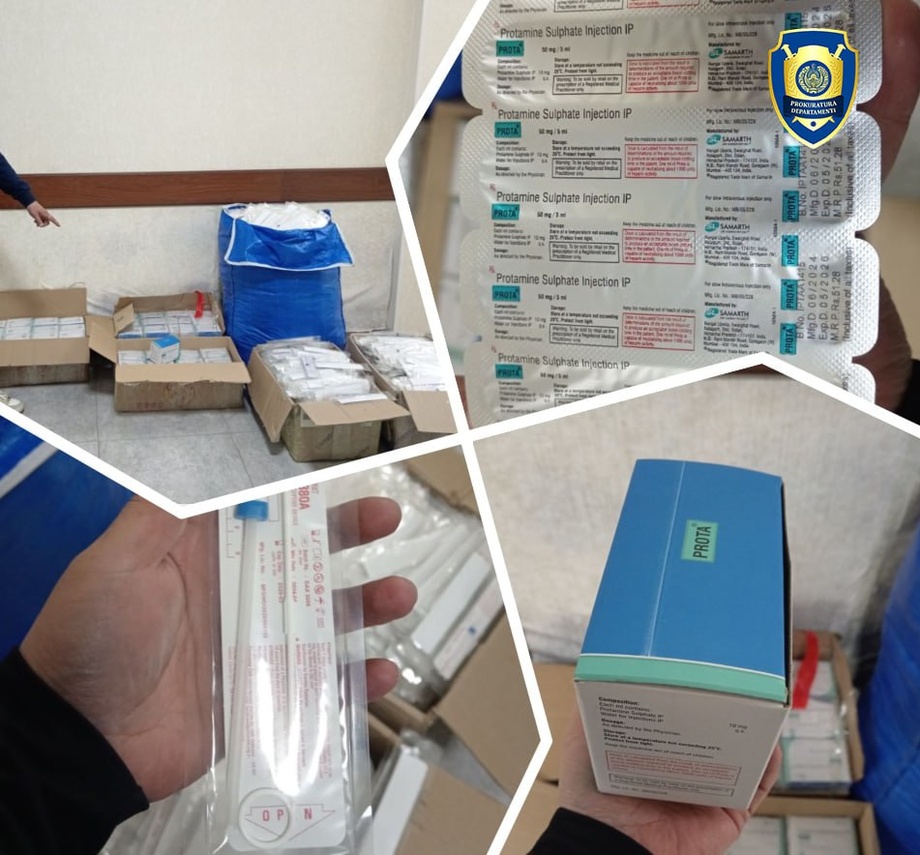 Toshkentda 1 mlrd so‘mlik sifati noma’lum dorilar aniqlandi