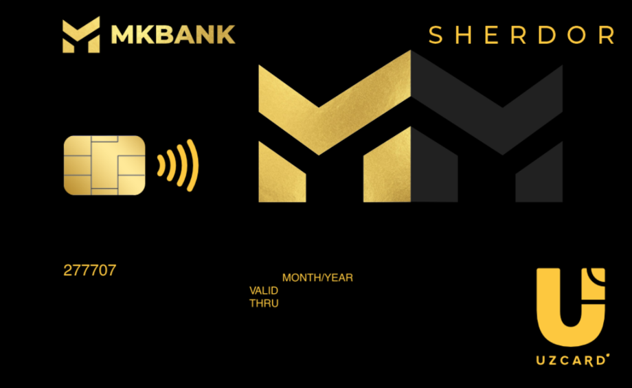 MKBANKда UZCARD Sherdor премиал картаси ишга туширилди!