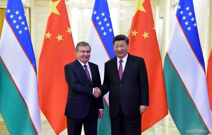 Shavkat Mirziyoyev Xitoy Xalq Respublikasi raisi bilan uchrashdi