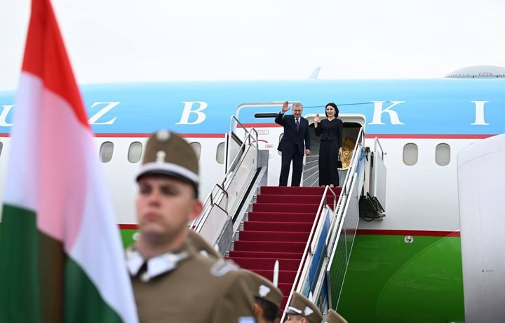 Мирзиёев Венгрияга ташрифини якунлаб, Словенияга жўнаб кетди