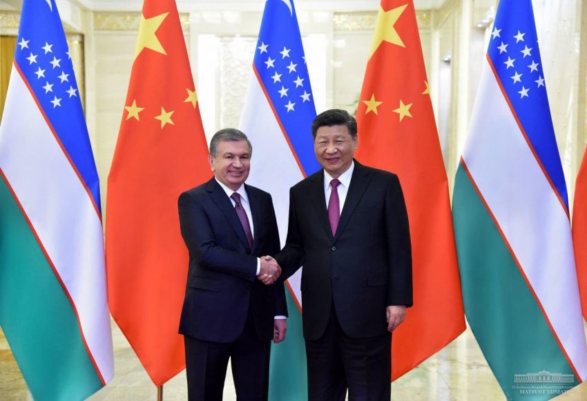 Шавкат Мирзиёев встретился с главой Китая