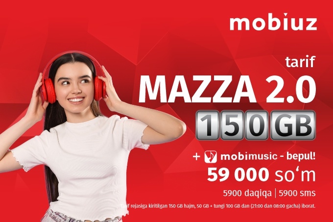 Mobiuz «MazzaFest»да янги «Мазза» ва «Мазза 2.0» тариф режаларини тақдим этади