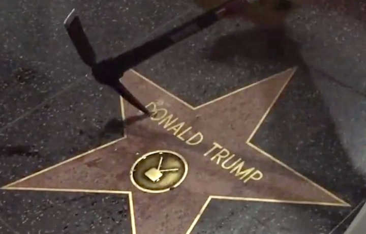 Трампнинг юлдузи олиб ташланадими?