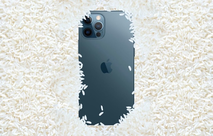 Apple официально признала, что рис только вредит айфонам