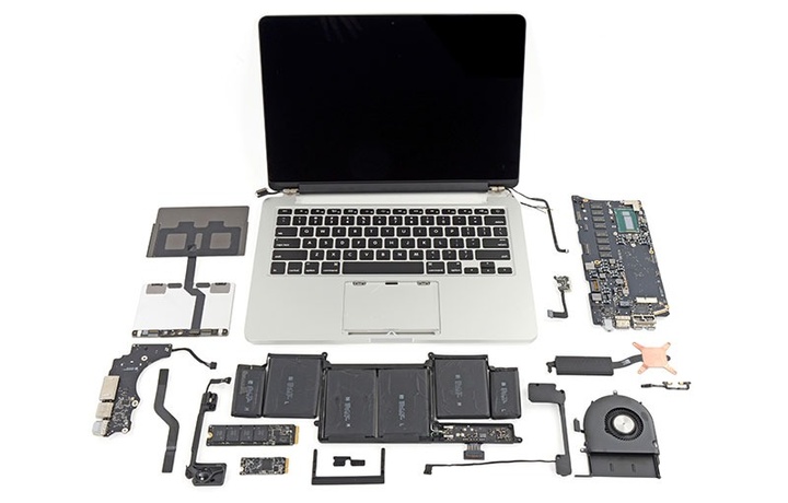 MacBook и Chromebook имеют самую плохую ремонтопригодность среди ноутбуков