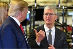 Доналд Трамп ва Тим Кук.
