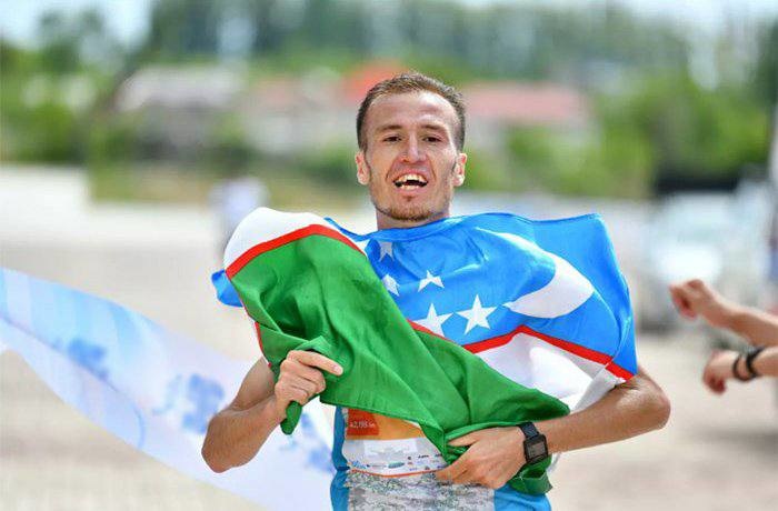 Ўзбек спортчиси марафонда африкаликдан ҳам ўзиб кетди