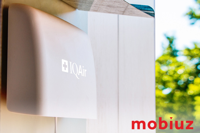 Mobiuz IQAir havo sifati datchigini o‘rnatdi