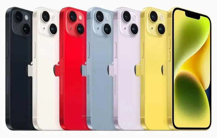 Некоторые iPhone 14 and 14 Plus будут желтые, как банан