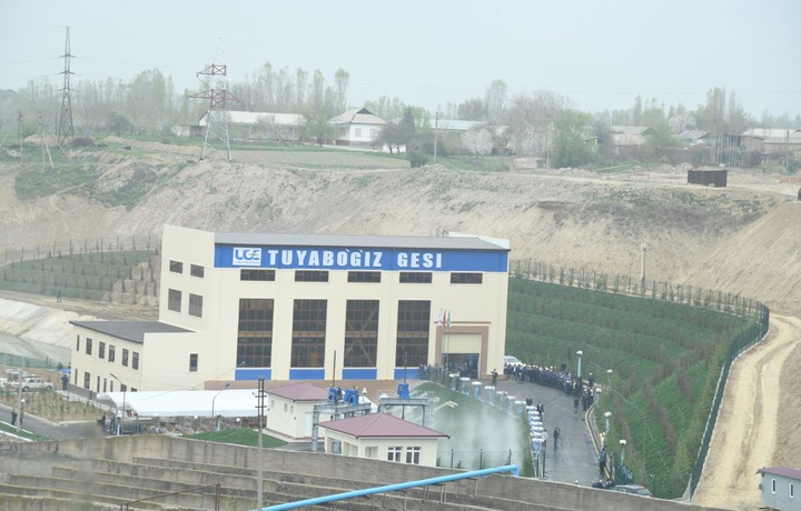 Мустақил Ўзбекистон тарихида биринчи ГЭС фойдаланишга топширилди