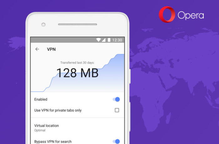 Opera возвращает свой бесплатный VPN для Android