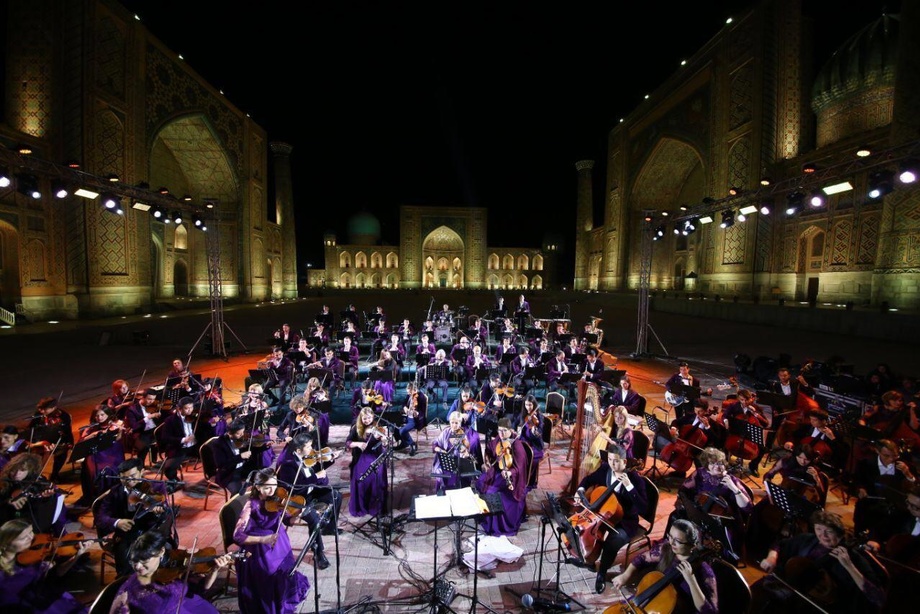 В Узбекистане проходят концерты на открытом воздухе «Open Air. Silk Road Symphony» (фото)