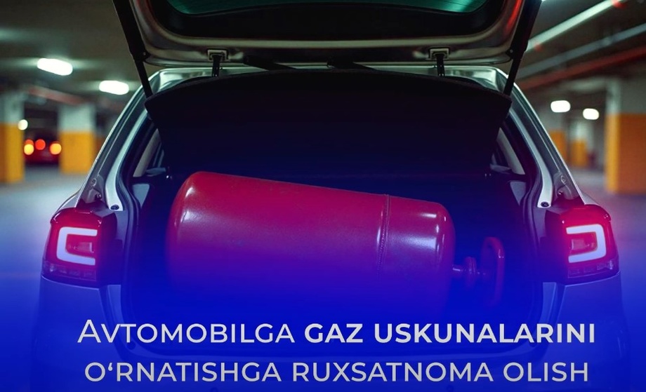 Avtomobilga gaz ballon o‘rnatish osonlashdi (video)